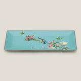 Sakura Blue Rectangular Platter