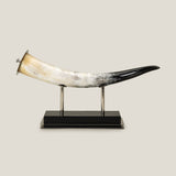 Navajo White & Grey Horn Sculpture