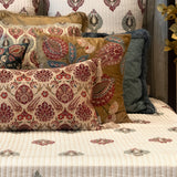 Abeeha Off White Emb. Bedspread