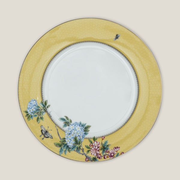 Sakura Yellow Dinner Plate Set of 2