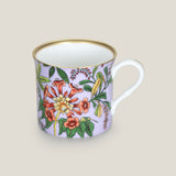 Flores Lilac Bone China Mug Set of 2