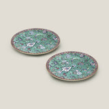 Tabriz Teal Quarter Plate