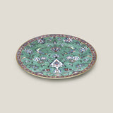 Tabriz Teal Quarter Plate