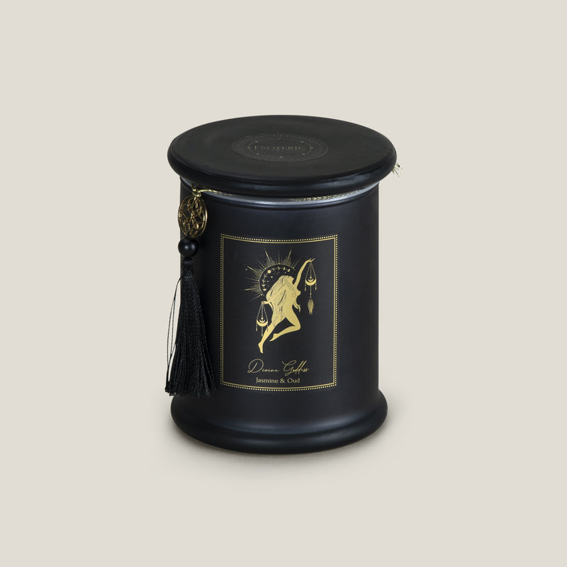 Esoteric Black Jasmine & Oud Candle Jar L