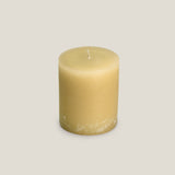 Cloud Textured Beige Lemongrass Scented Candle S