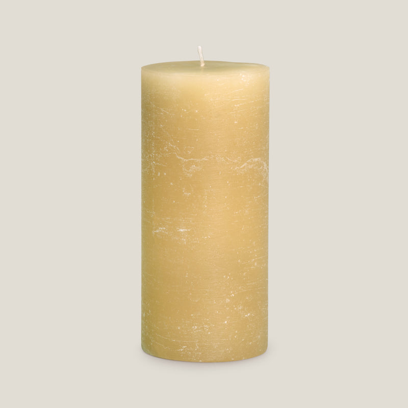 Cloud Textured Beige Lemongrass Scented Candle L