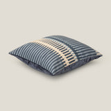 Aegean Blue Emb. Cushion Cover