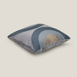 Pacific Blue Emb. Cushion Cover