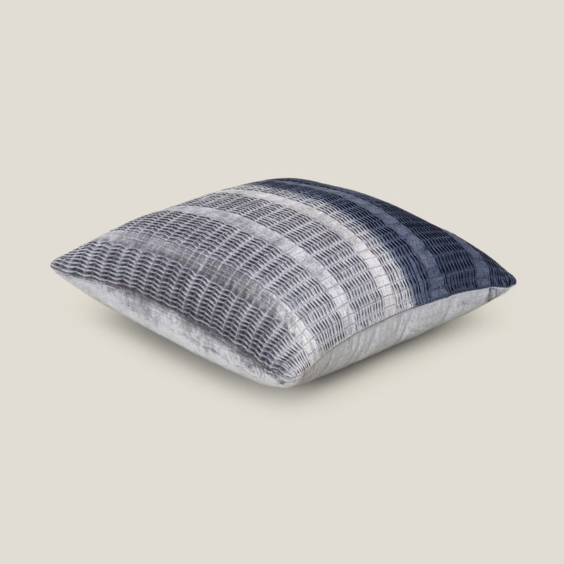 Marian Blue Pleated Cushion Cover