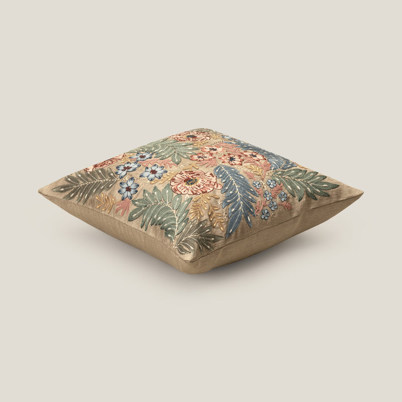 Delilah Multicolor Emb. Cushion Cover