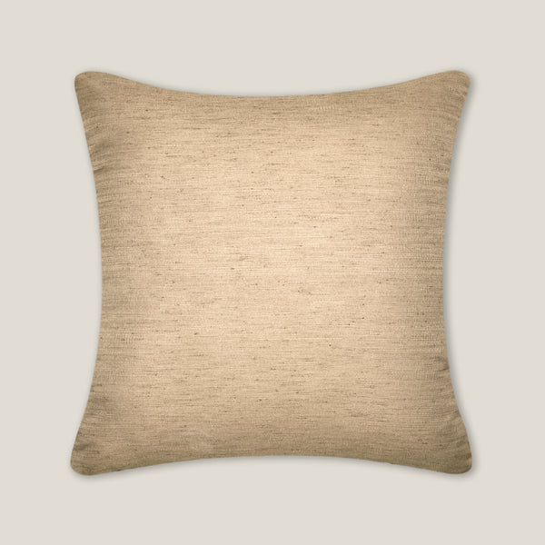 Dalia Green & Beige Emb. Cushion Cover