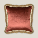 Carmen Rust & Green Reversible Cushion Cover