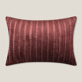 Danica Rust Pleated Cushion Cover