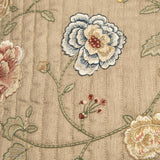 Stella Beige Emb. Euro Cover