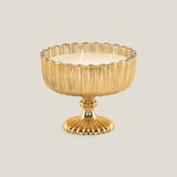 Mogra Gold Scented Glass Bowl Candle Jar Small