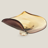 Curl Purple & Amber Decor Platter