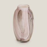 Roseate Blush Glass Vase