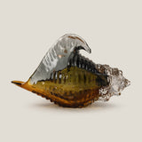 Triton Purple & Amber Shell Decor L