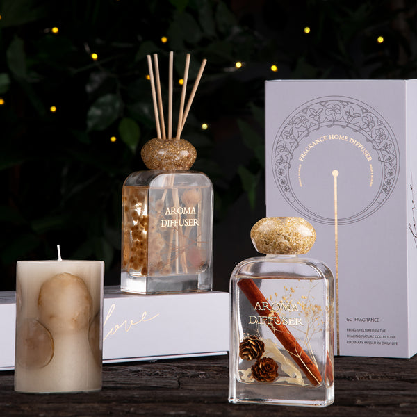 Fir Cone Off White Reed Diffuser