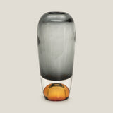 Paramount Grey Glass Vase L