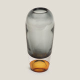 Paramount Grey Glass Vase L