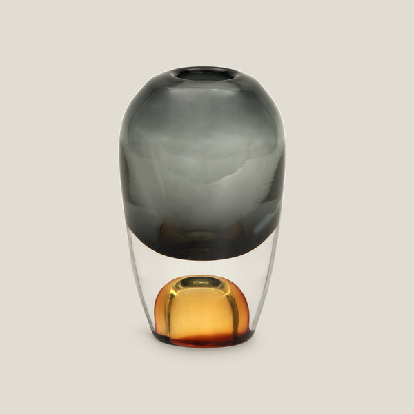 Paramount Grey Glass Vase S
