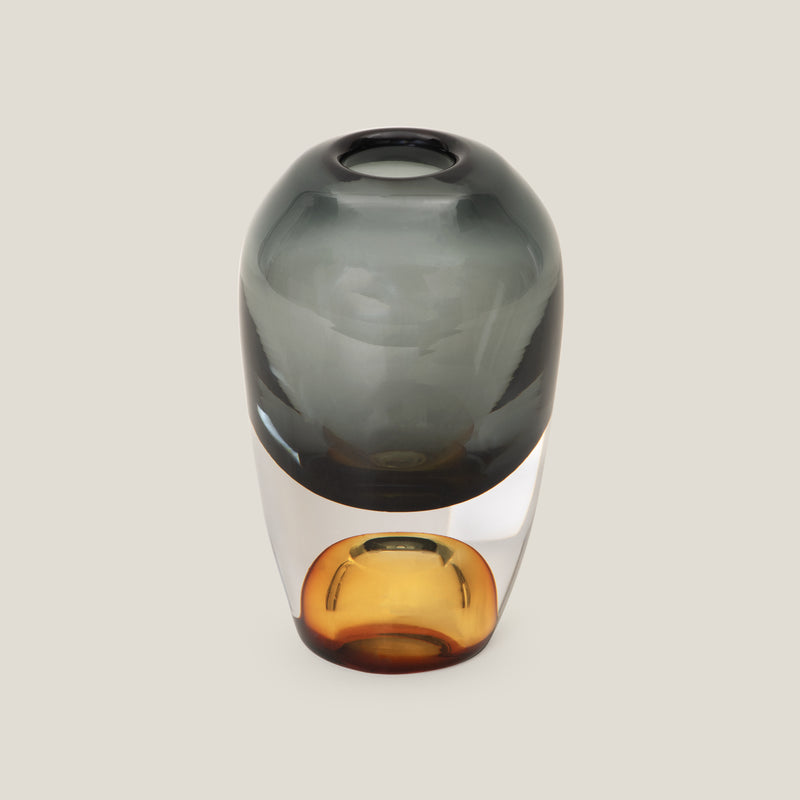 Paramount Grey Glass Vase S