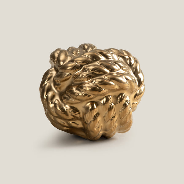 Nautical Gold Ceramic Ball Decor