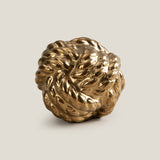 Nautical Gold Ceramic Ball Decor