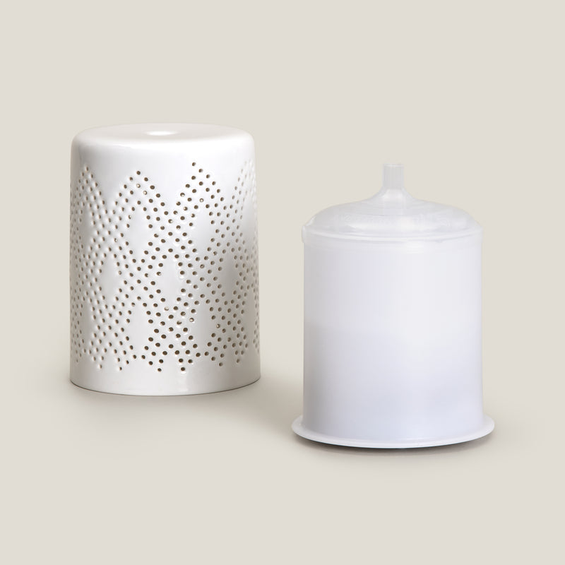 Symphony White Ceramic Aroma Diffuser