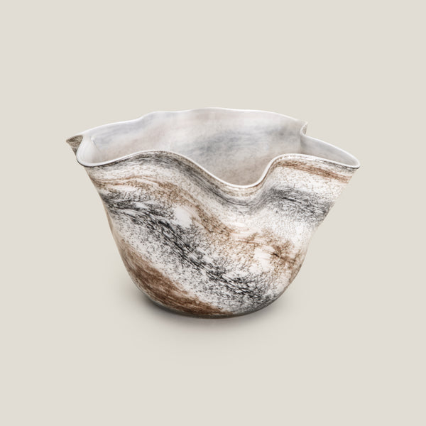 Mocha Mist Brown Decor Bowl