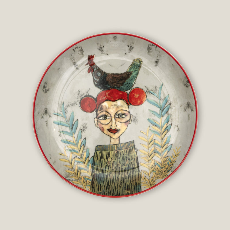 Olivia Cuzins Quarter Plates Set of 4