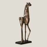 Cavallo Antique & Nickel Sculpture XL