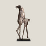 Cavallo Antique & Nickel Sculpture L