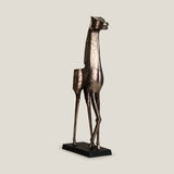 Cavallo Antique & Nickel Sculpture L