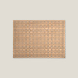 Pavel Brown & Dull Gold Reversible Placemat Set of 2