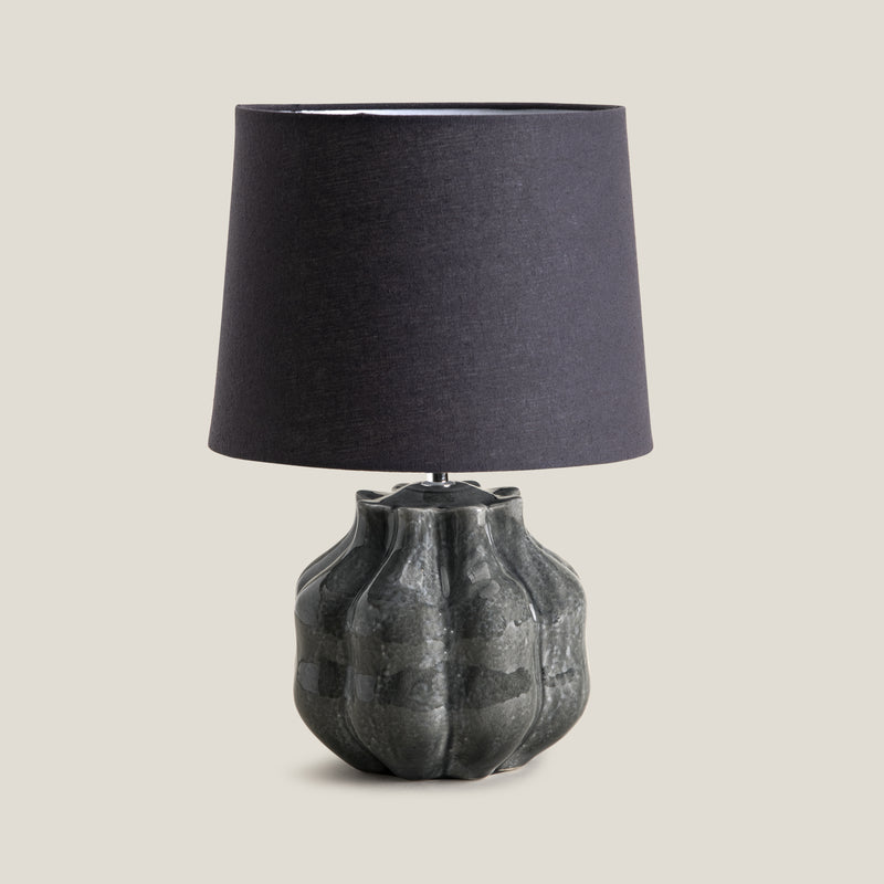 Twilight Grey Ceramic Table Lamp