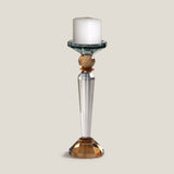 Jewel Multicolor Crystal Candle Holder