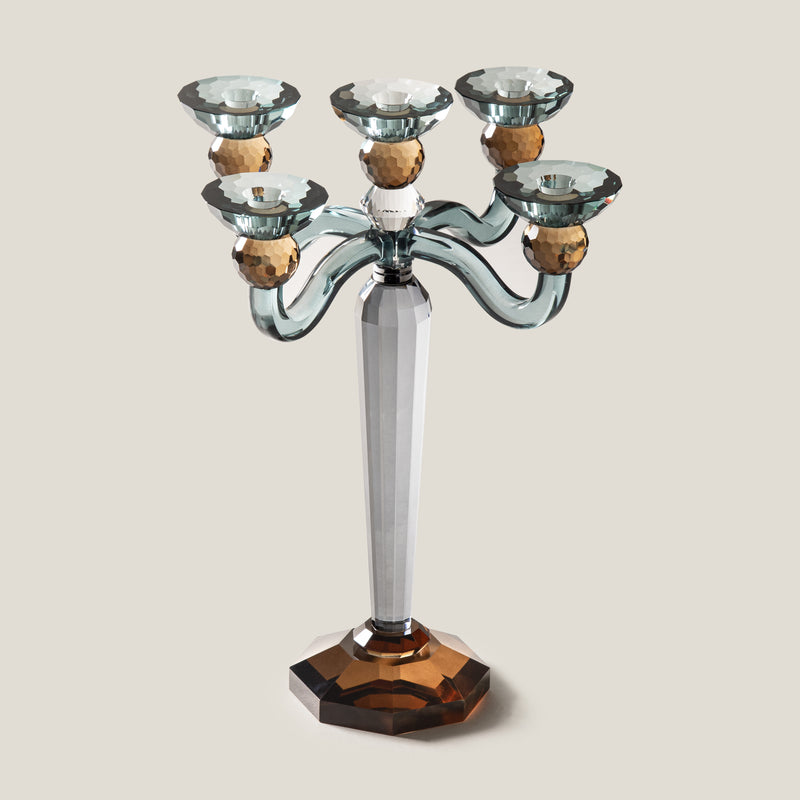 Jewel Multicolor Crystal Candelabra