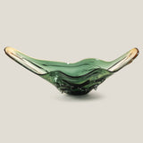 Trinity Green & Amber Decor Platter