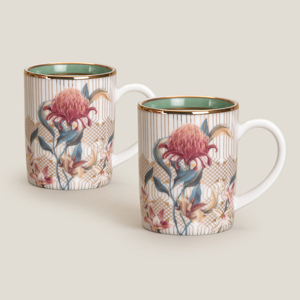 LE Fluer Coffee Mug Set of 2