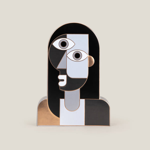 Picasso Phiz Grey Vase S