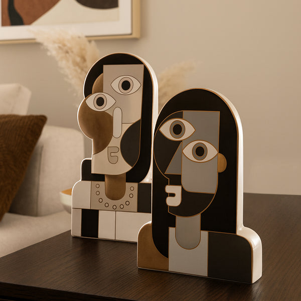Picasso Phiz Grey Vase S