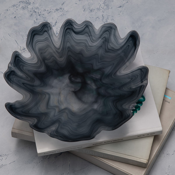 Vapour Grey Decor Platter