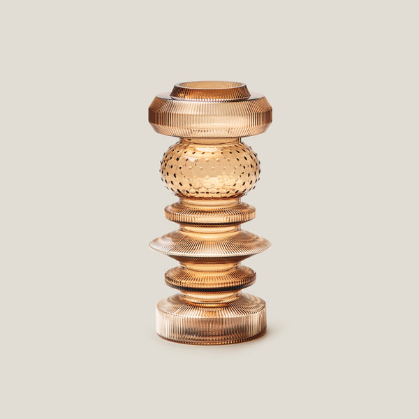 Sienna Brown Tier Candle Holder S