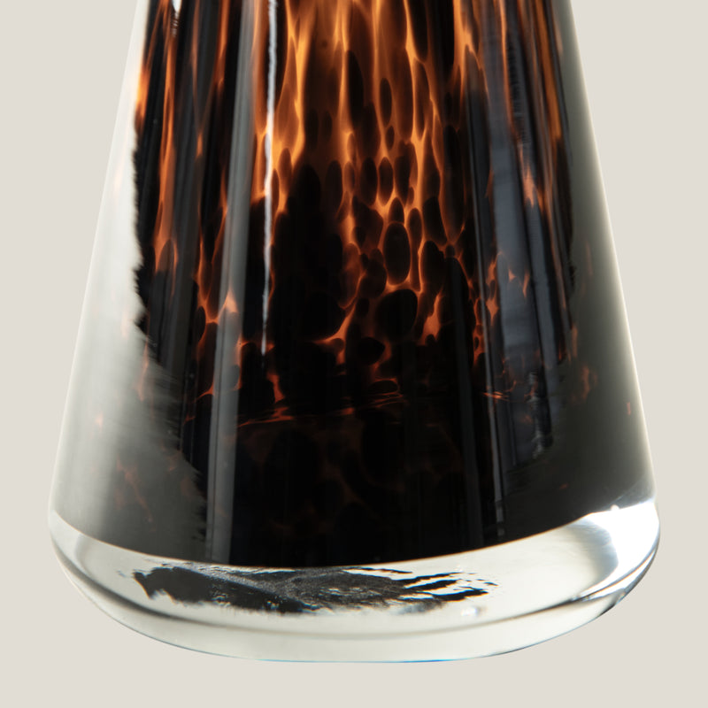 Savannah Brown Tier Vase