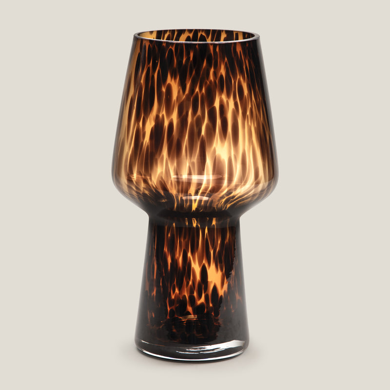 Savannah Brown Taper Vase