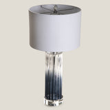 Rhine Blue Glass Table Lamp