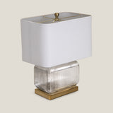 Elbe Clear Glass Table Lamp