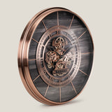 Buckingham Rose Gold & Black Wall Clock